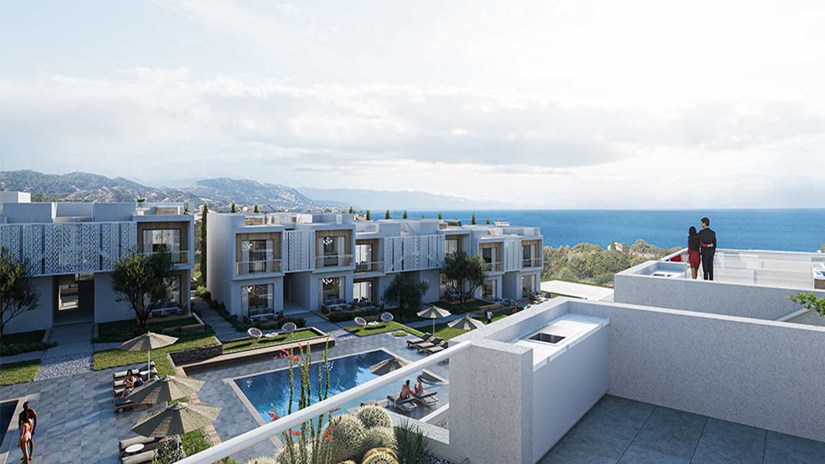 Karşıyaka, Kuzey Kıbrıs'ta yüksek yatırım potansiyeline sahip özel tasarım daireler